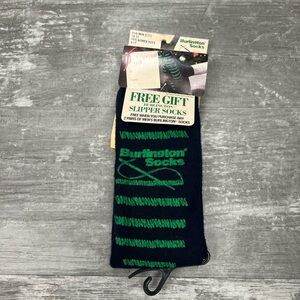 VTG NWT Burlington Slipper Socks